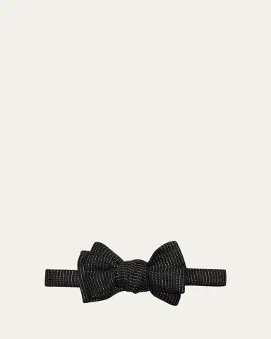 Charvet Men's Silk Bow Tie | Thumbnail 2