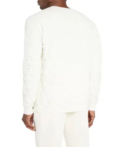 Loro Piana Men's Long-Sleeve Pique Polo Shirt | Thumbnail 1