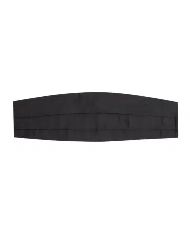 Charvet Men's Satin Pleated Cummerbund | Thumbnail 1 Charvet Men's Satin Pleated Cummerbund | Thumbnail 1