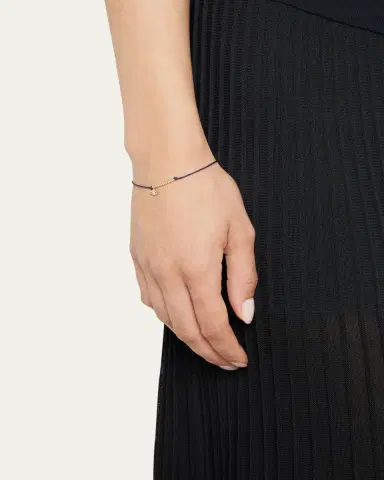 Sydney Evan Diamond Evil Eye Pull-Cord Bracelet | Thumbnail 2 Sydney Evan Diamond Evil Eye Pull-Cord Bracelet | Thumbnail 2