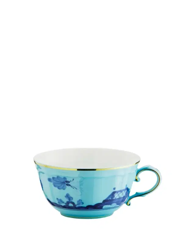 GINORI 1735 Oriente Italiano Iris Gold Teacup