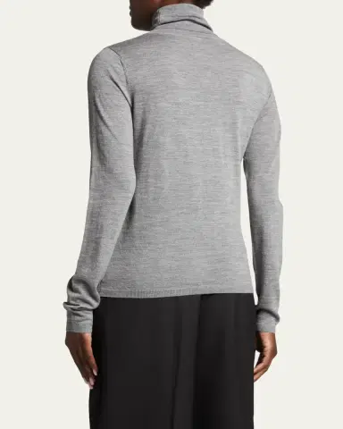 Toteme First Layer Wool Turtleneck | Thumbnail 3