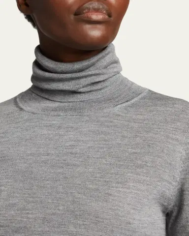 Toteme First Layer Wool Turtleneck | Thumbnail 5