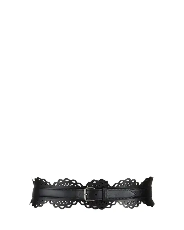 Thin Openwork Corset Belt