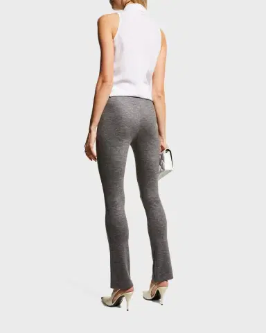 Giorgio Armani Zip-Hem Skinny-Leg Jersey Pants | Thumbnail 2