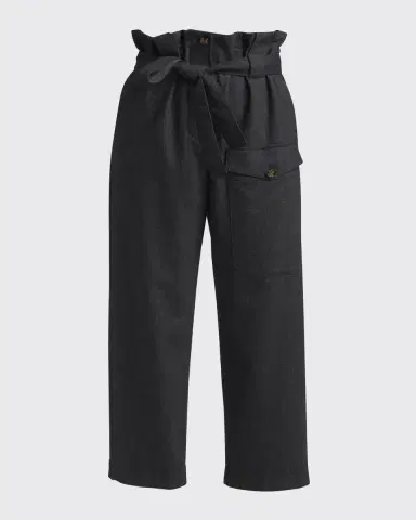 Giorgio Armani Zip-Hem Skinny-Leg Jersey Pants | Thumbnail 9