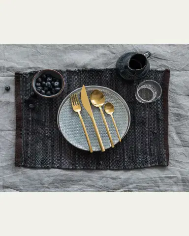 Mepra Due Ice Oro 5-Piece Place Setting | Thumbnail 2 Mepra Due Ice Oro 5-Piece Place Setting | Thumbnail 2