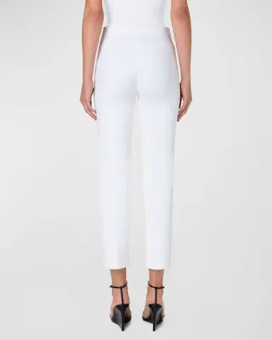 Akris punto Franca Techno-Cotton Pants | Thumbnail 3 Akris punto Franca Techno-Cotton Pants | Thumbnail 3