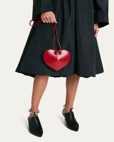 Alaïa Le Coeur Crossbody Bag in Lux Leather | Thumbnail 6