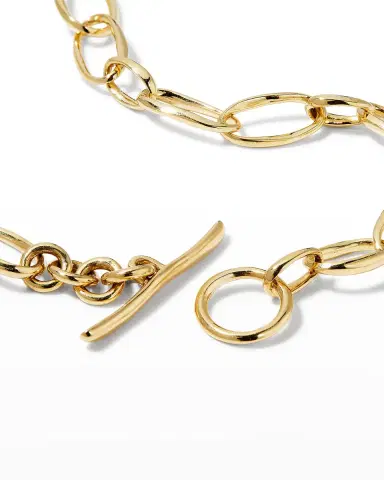 Ippolita Small Scultura Link Bracelet in 18K Gold | Thumbnail 3