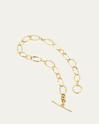 Ippolita Small Scultura Link Bracelet in 18K Gold | Thumbnail 7