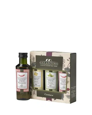 Frantoio Galantino Cantare Extra Virgin Olive Oil Gift Set | Thumbnail 1 Frantoio Galantino Cantare Extra Virgin Olive Oil Gift Set | Thumbnail 1