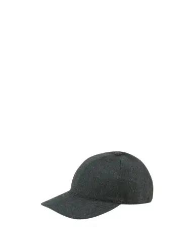 Bergdorf Goodman Men's Solid Cashmere Baseball Cap | Thumbnail 1