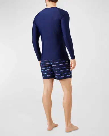 Vilebrequin Men's Crewneck Surf Shirt | Thumbnail 2