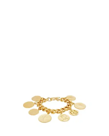 ben-amun Chain-Link Coin Drop Bracelet | Thumbnail 1 ben-amun Chain-Link Coin Drop Bracelet | Thumbnail 1