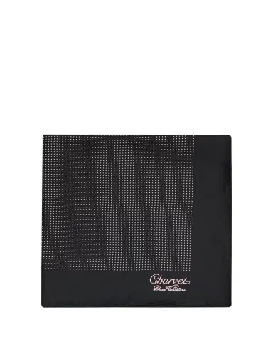 Charvet Men's Silk Dot-Print Pocket Square | Thumbnail 1