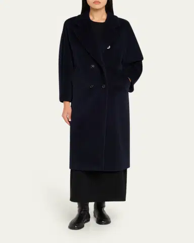 Max Mara Madame Belted Wool/Cashmere Coat | Thumbnail 2