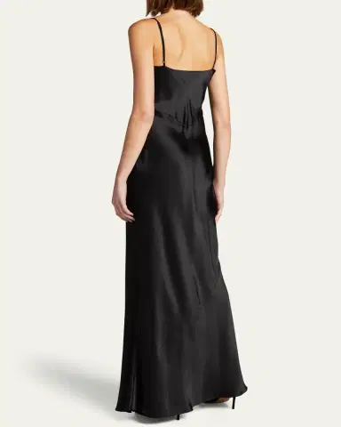 L'Agence Serita Silk Maxi Dress | Thumbnail 2