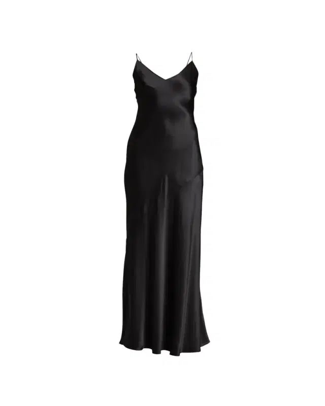 L'Agence Serita Silk Maxi Dress