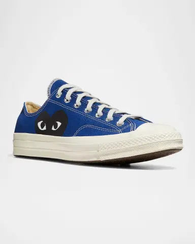 Comme des Garçons x Converse Men's Chuck Taylor Low-Top Canvas Sneakers | Thumbnail 3