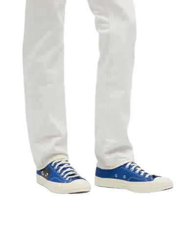 Comme des Garçons x Converse Men's Chuck Taylor Low-Top Canvas Sneakers | Thumbnail 1