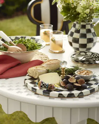 MacKenzie-Childs Courtly Check Serving Bowl | Thumbnail 4