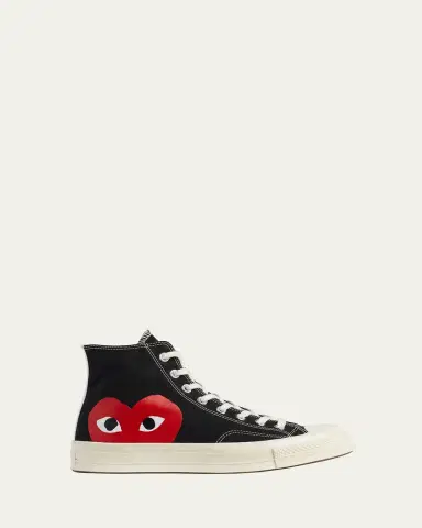 Comme des Garçons Men's x Converse All Star Chuck Taylor '70 High-Top Sneakers | Thumbnail 3 Comme des Garçons Men's x Converse All Star Chuck Taylor '70 High-Top Sneakers | Thumbnail 3