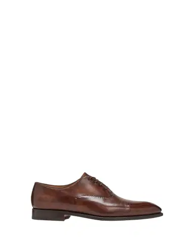 Bontoni Men's Vittorio Reverse Stitch Cap-Toe Oxfords | Thumbnail 1