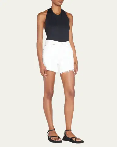 AGOLDE Parker Long Frayed Shorts | Thumbnail 8 AGOLDE Parker Long Frayed Shorts | Thumbnail 8