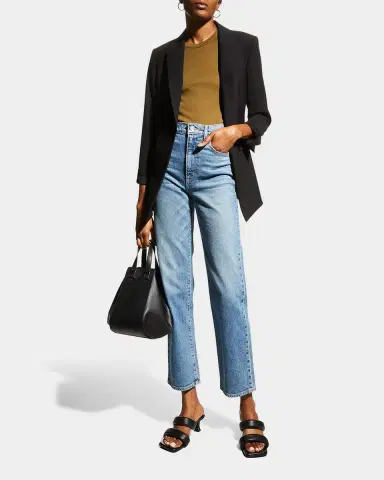 SLVRLAKE London High-Rise Straight-Leg Jeans | Thumbnail 2