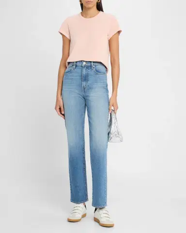 SLVRLAKE London High-Rise Straight-Leg Jeans | Thumbnail 5