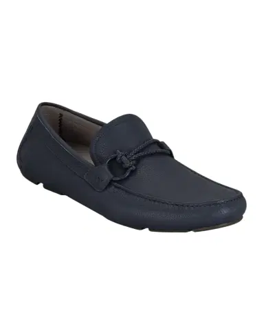 Ferragamo Men's Front 4 Leather Drivers | Thumbnail 1 Ferragamo Men's Front 4 Leather Drivers | Thumbnail 1