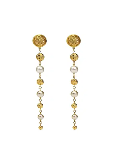 Ben-Amun Multi-Drop Dangle Clip Earrings | Thumbnail 1