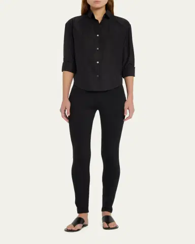 The Row Woolworth Mid-Rise Ankle Leggings | Thumbnail 5