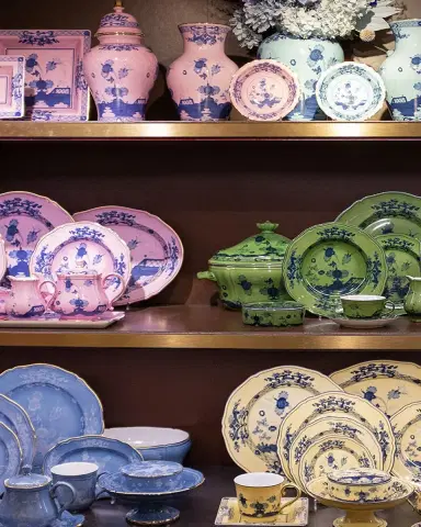 GINORI 1735 Oriente Italiano Cereal Bowl, Porpora | Thumbnail 2