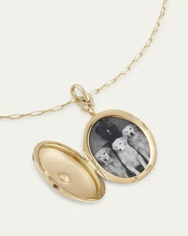 Monica Rich Kosann Sapphire Infinity Locket | Thumbnail 3