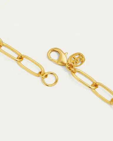 ben-amun Oval-Link Chain Necklace, 18"L | Thumbnail 4 ben-amun Oval-Link Chain Necklace, 18"L | Thumbnail 4