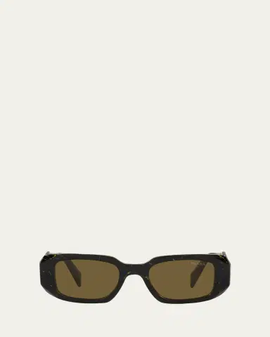 Prada Rectangle Acetate Sunglasses | Thumbnail 6