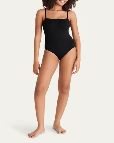 Eres Aquarelle One-Piece Swimsuit with Thin Straps | Thumbnail 13