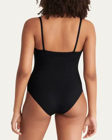 Eres Aquarelle One-Piece Swimsuit with Thin Straps | Thumbnail 14