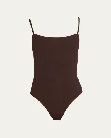 Eres Aquarelle One-Piece Swimsuit with Thin Straps | Thumbnail 8