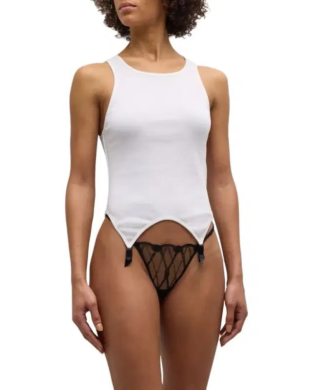 Ribbed Garter Tank