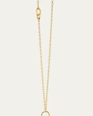 Monica Rich Kosann 18K Gold Belcher Chain Necklace with 3 Enhancers | Thumbnail 2