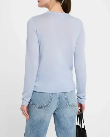 Majestic Filatures Machine Washable Cashmere Crewneck Pullover | Thumbnail 107