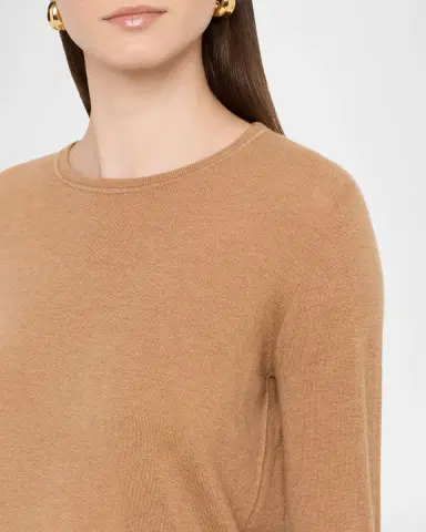 Majestic Filatures Machine Washable Cashmere Crewneck Pullover | Thumbnail 29