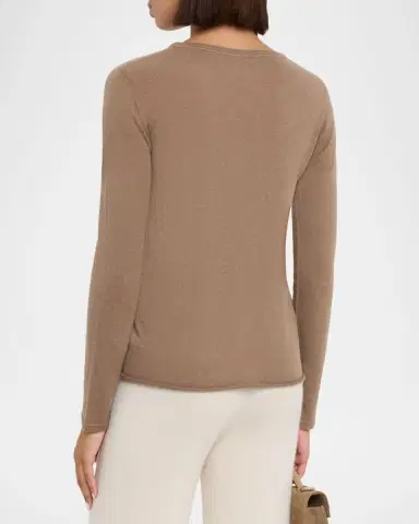 Majestic Filatures Machine Washable Cashmere Crewneck Pullover | Thumbnail 31