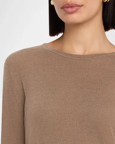 Majestic Filatures Machine Washable Cashmere Crewneck Pullover | Thumbnail 33