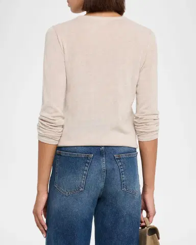 Majestic Filatures Machine Washable Cashmere Crewneck Pullover | Thumbnail 39