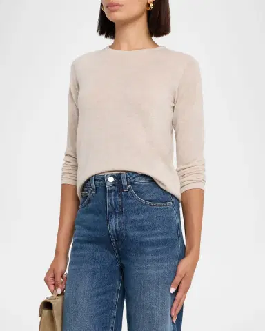 Majestic Filatures Machine Washable Cashmere Crewneck Pullover | Thumbnail 40