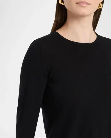 Majestic Filatures Machine Washable Cashmere Crewneck Pullover | Thumbnail 77